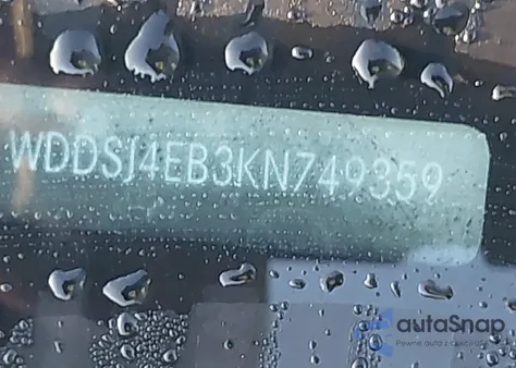 2019 Mercedes-Benz Cla 250 from USA, damaged, VIN WDDSJ4EB3KN749359